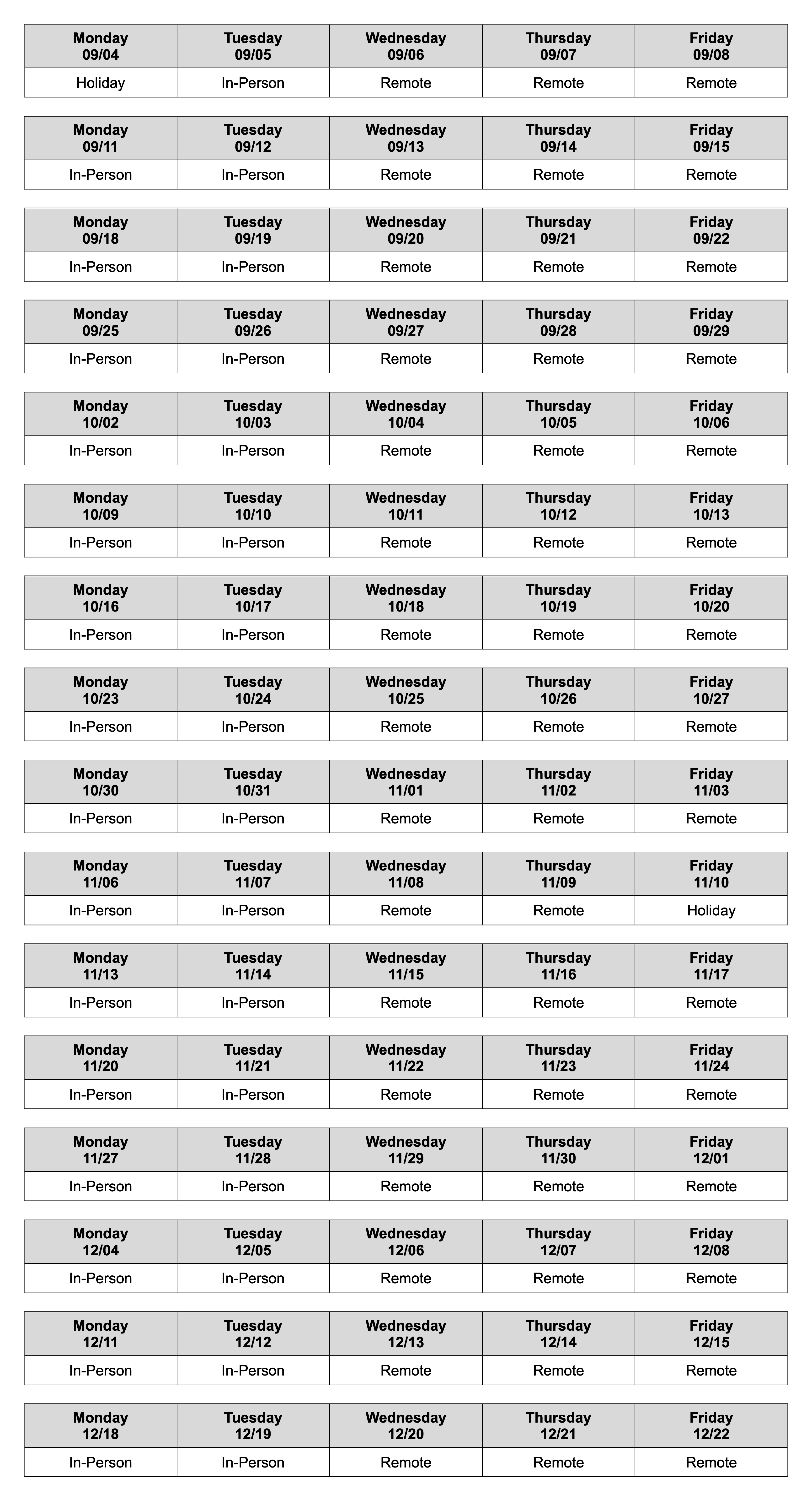 Seabrook Mendoza - Hybrid Work Schedule 0904-1222