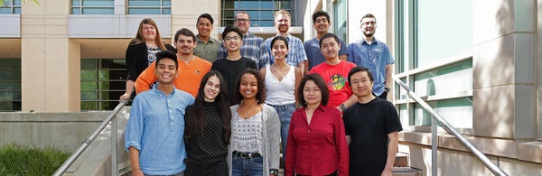 Students On Steps